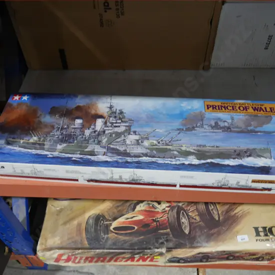 Kitset model Prince of Wales battleship