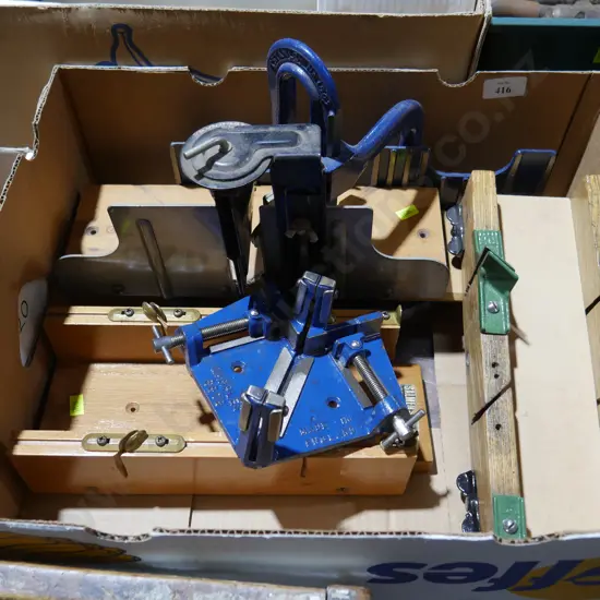 Assorted mitre boxes