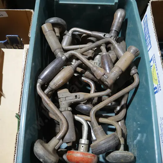 Assorted vintage drills