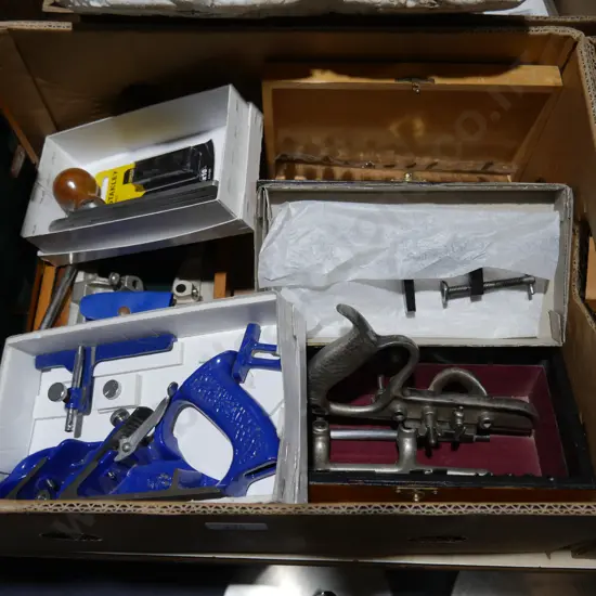 Box of vintage tools
