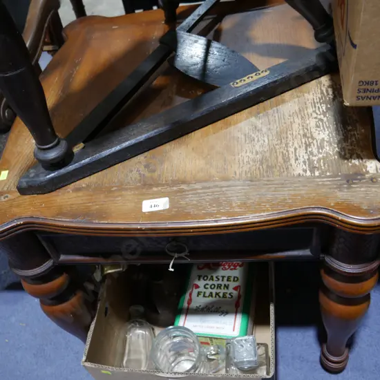 Vintage 1 drawer side table