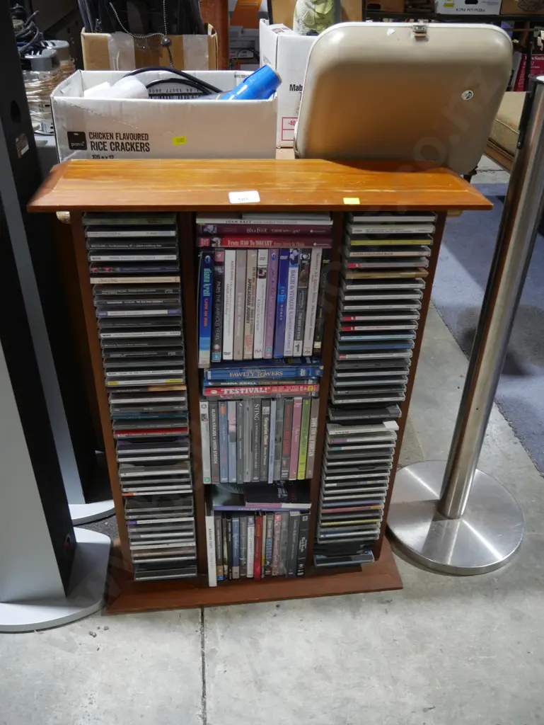 DVD \ CD stand and contents Image 1++