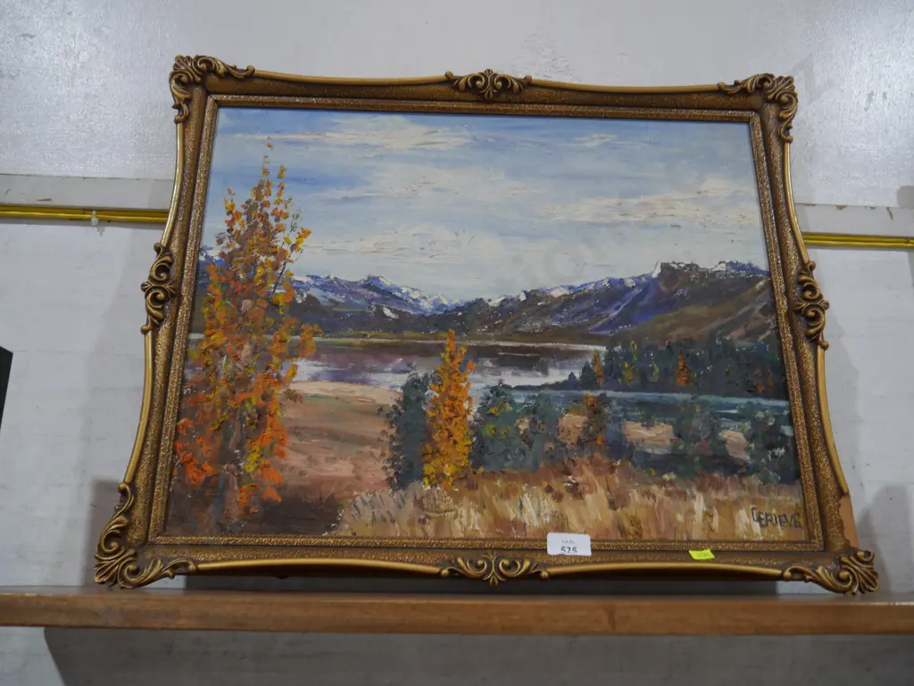 Landscape oil painting Image 1++