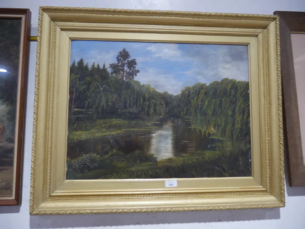 Framed landscape artwork Image 1++