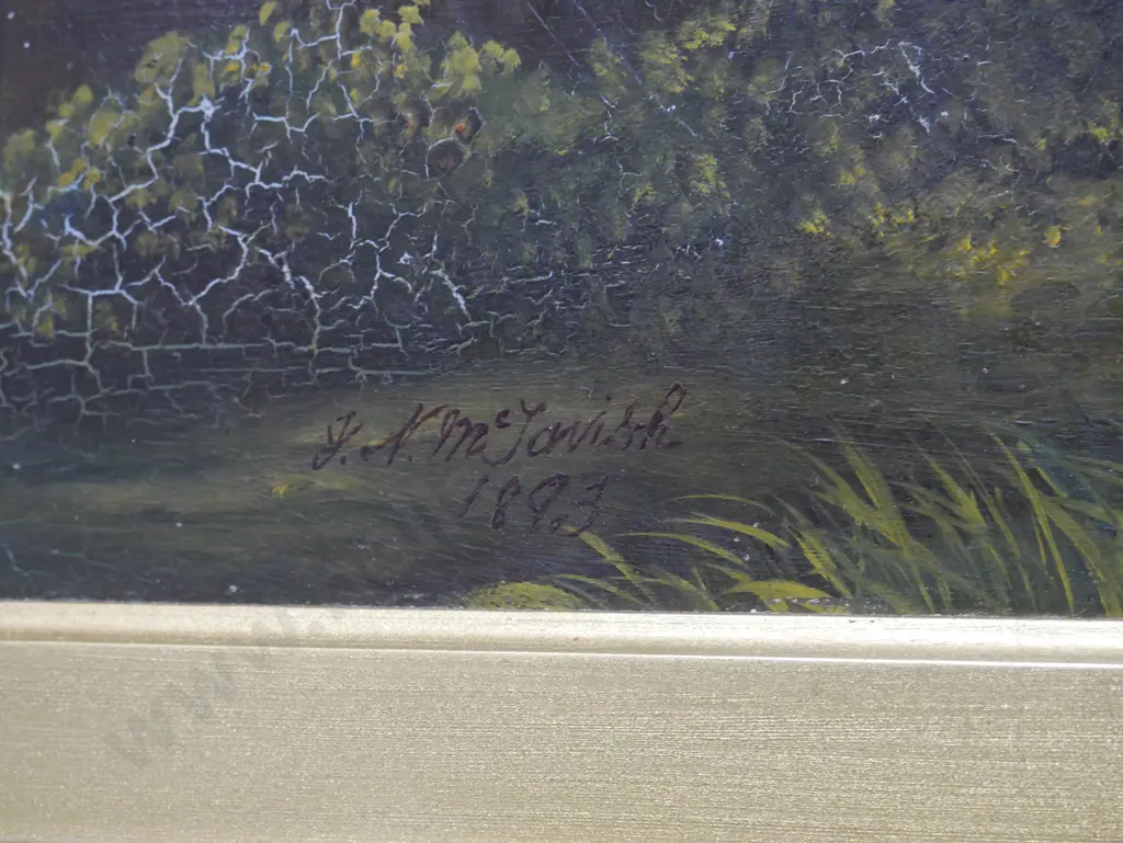 Framed landscape artwork Image 1++