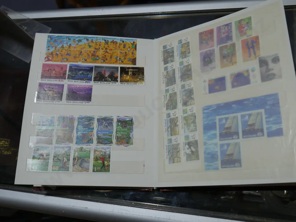 Stamp album and stamps Image 1++