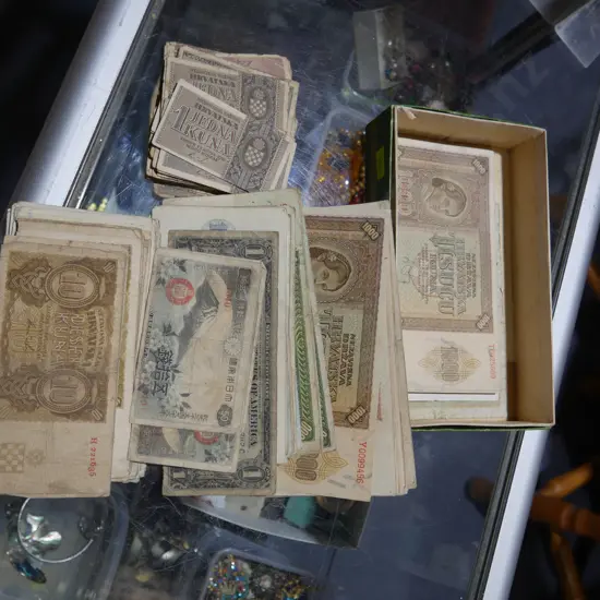 Old bank notes