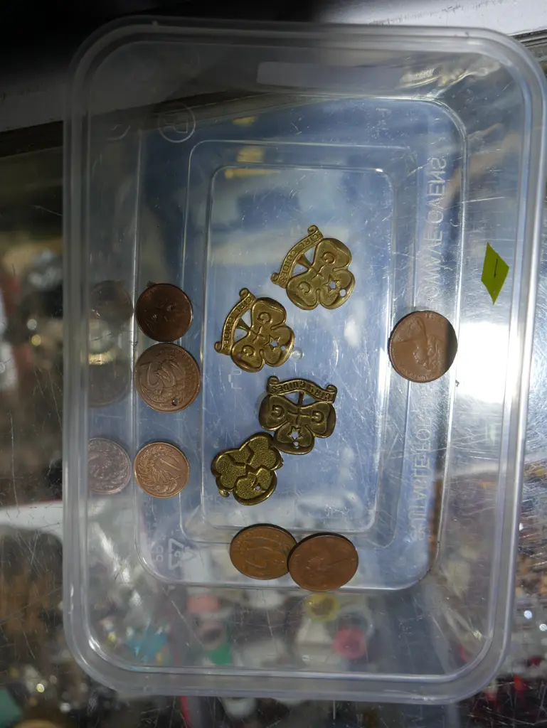 Girl guide badges,coins Image 1++