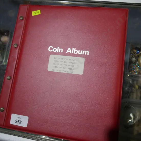 Coin album and coins