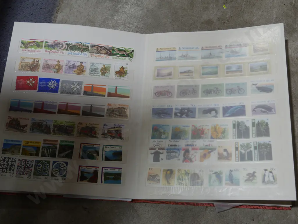 Stamp album and stamps Image 1++