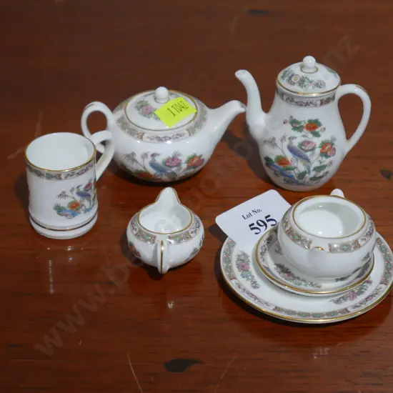 Wedgwood miniature tea set