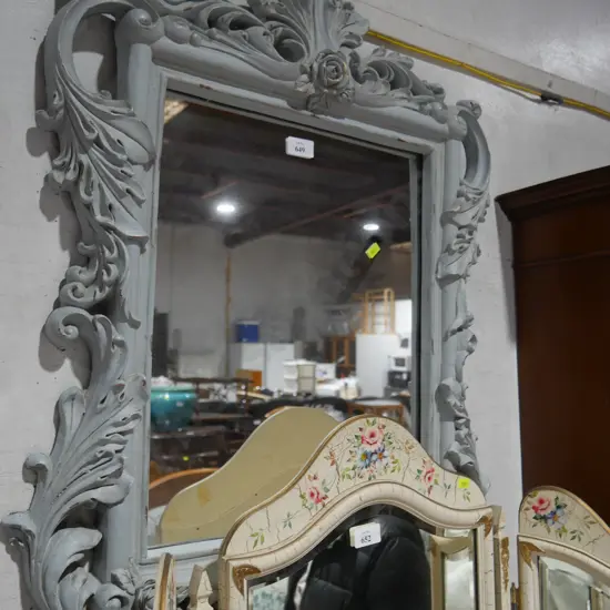 Framed mirror