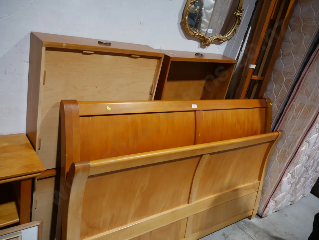 4 drawer sleigh bed frame Image 1++