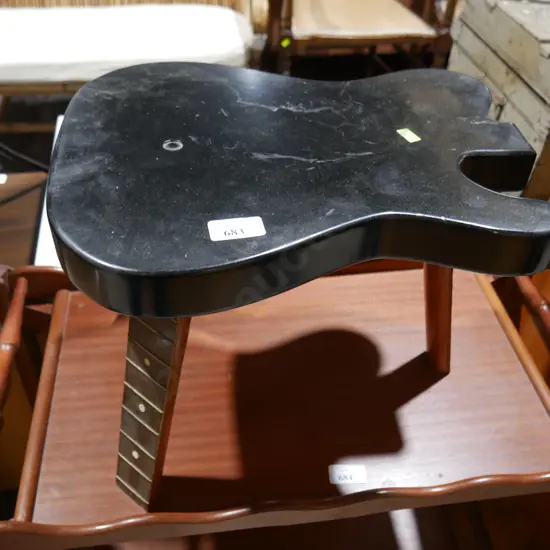 Home made guitar stool