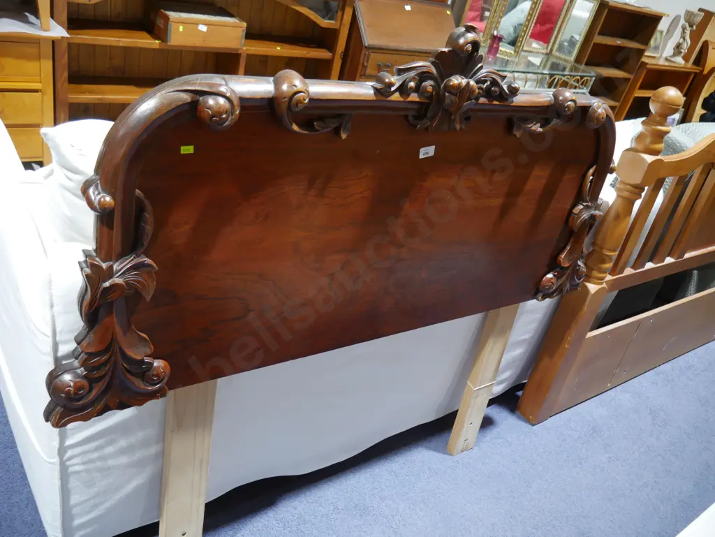 Carved headboard Image 1++