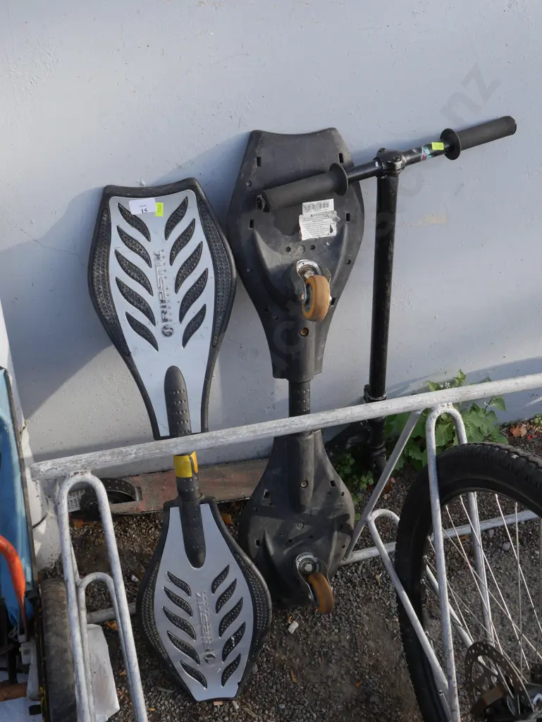 2 ripsticks and scooter Image 1++