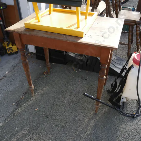 Wood table