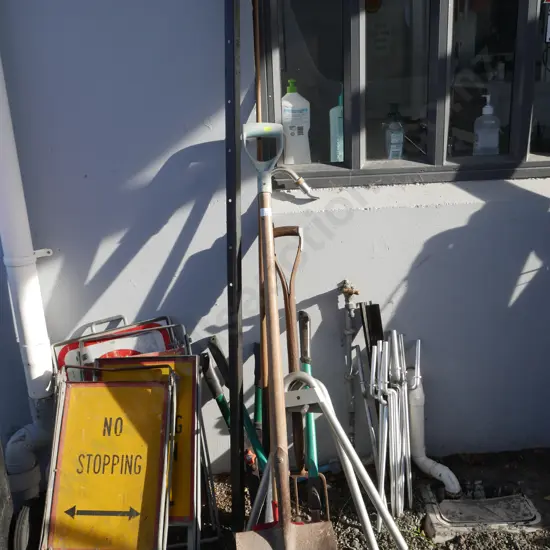 Garden tools etc