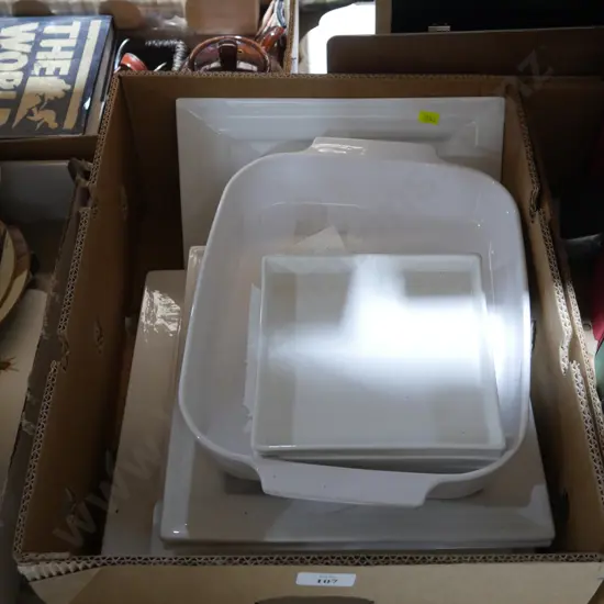 White dinnerware