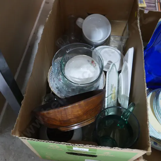 Glassware etc