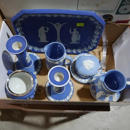 Box of Wedgwood china
