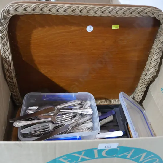 Cutlery, tray