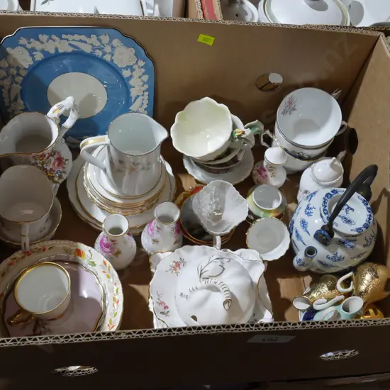 Assorted china