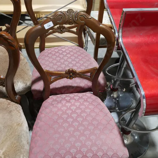 Two dining chairs