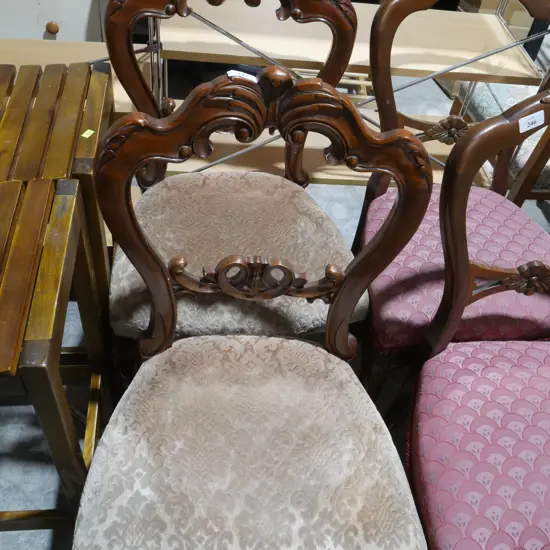 Two dining chairs