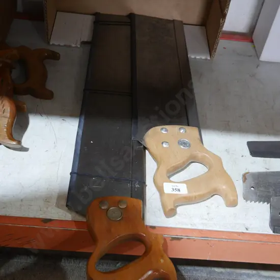 2 mitre box saws
