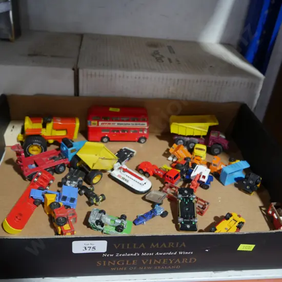 Assorted toy cars etc
