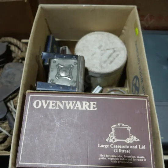 Tins etc