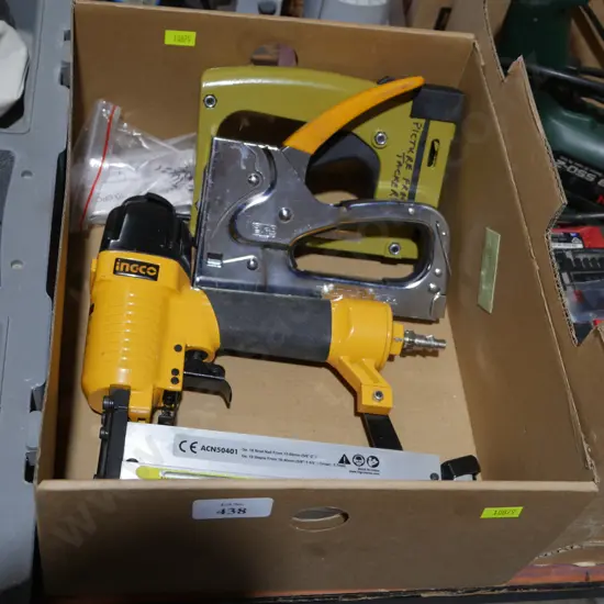 Staple gun etc