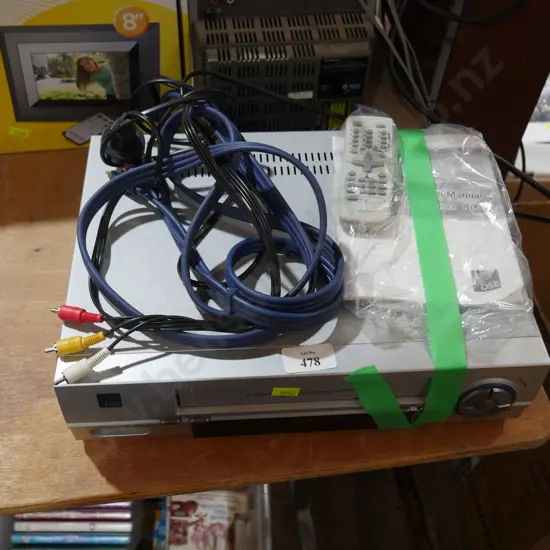 VCR player