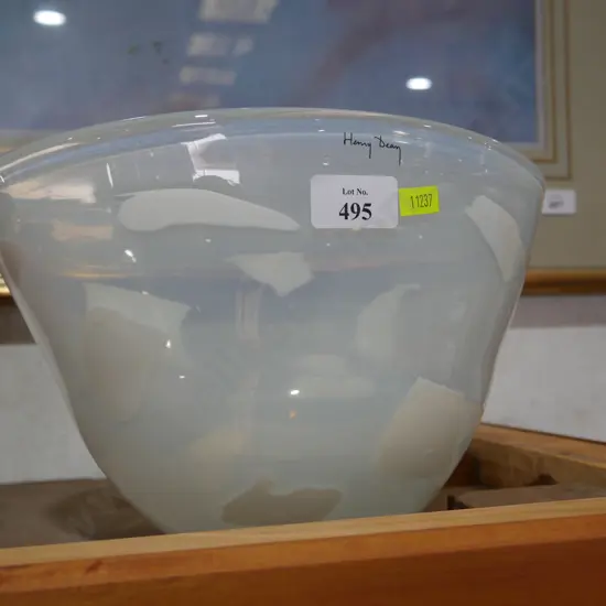 Glass bowl