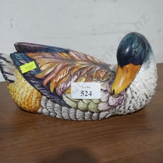 Ceramic duck