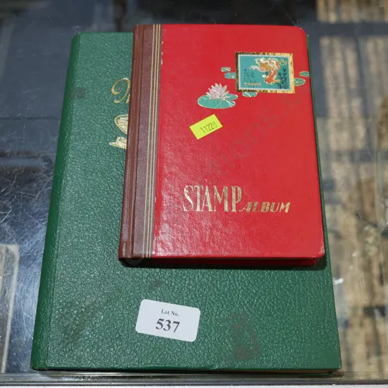 2 Stamp albums