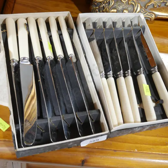 Bone handled knives