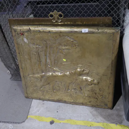 Brass fire screens