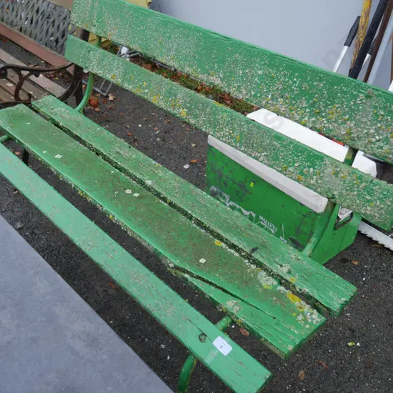 Garden bench seat