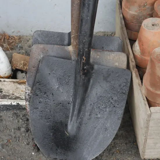 3 shovels