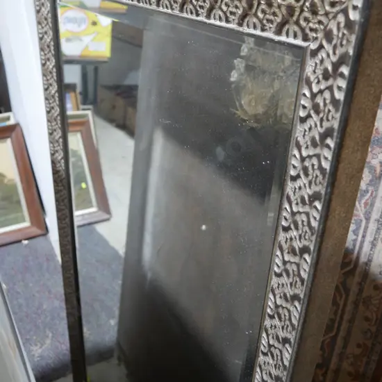 Beveled edge mirror