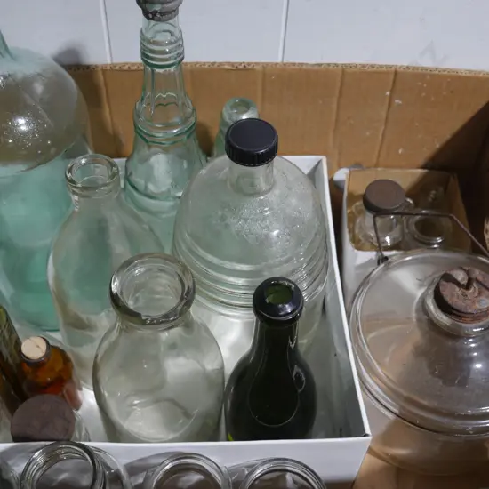 Glass bottles