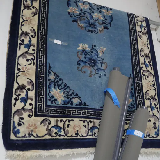 Rug , blue