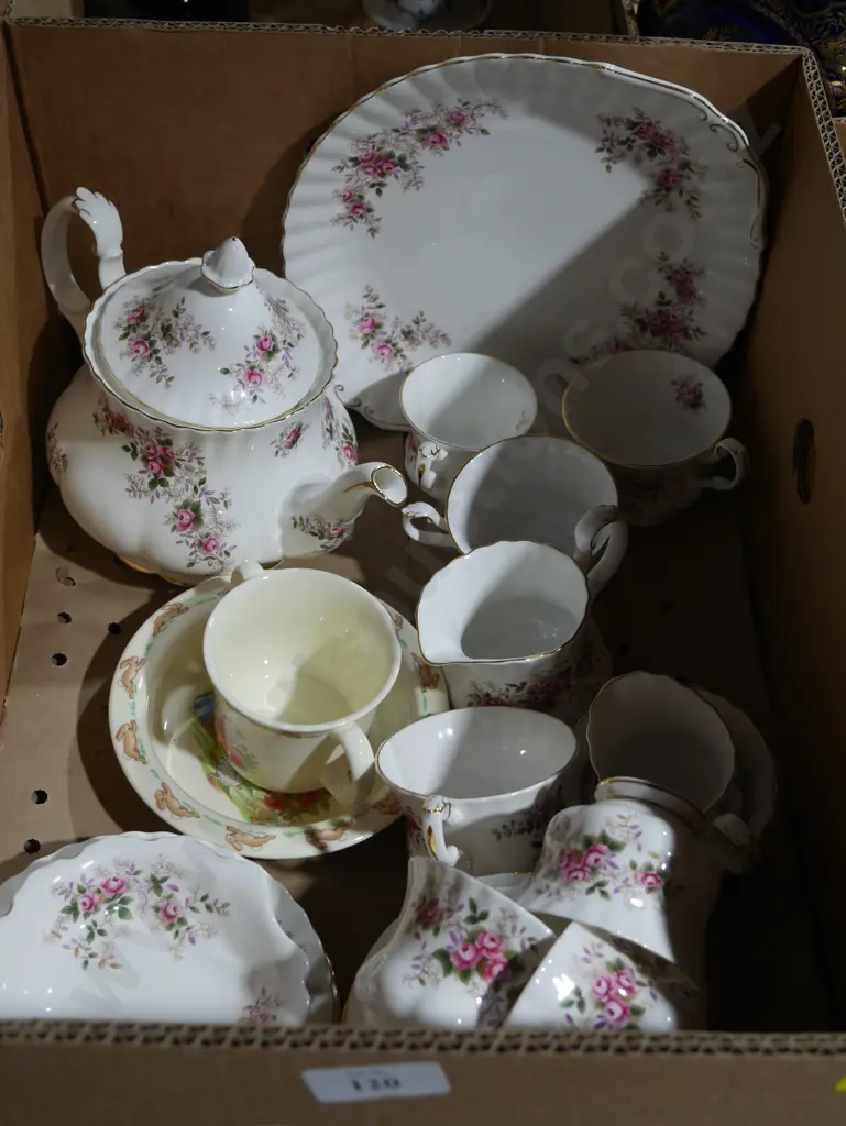 R.Albert teapot & teaset etc Image 1++