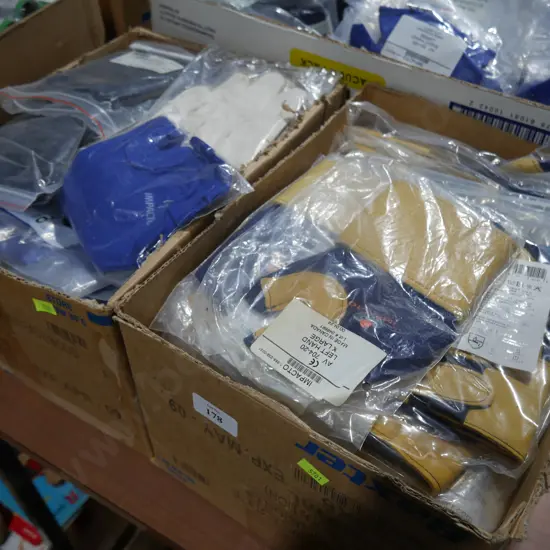 Two boxes of gloves