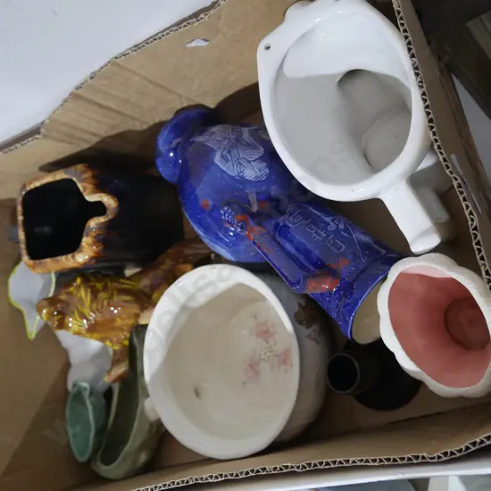 Vases etc
