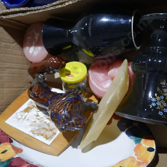 Vases plate ect