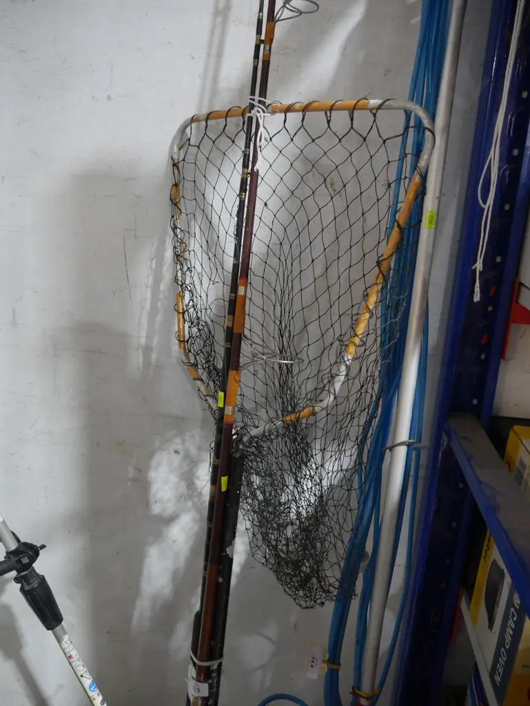 Fishing rods , landing net Image 1++