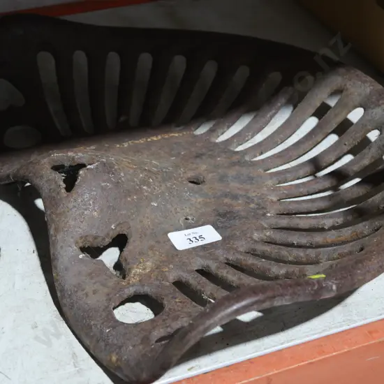 Tractor seat